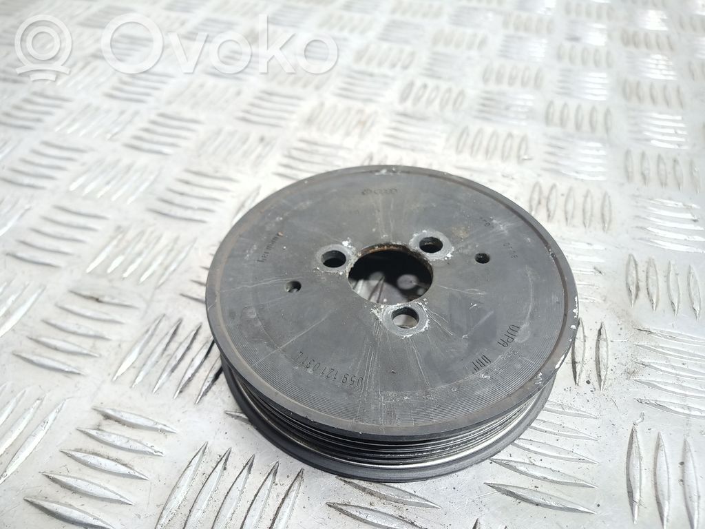 Audi A6 S6 C6 4F Water pump pulley 