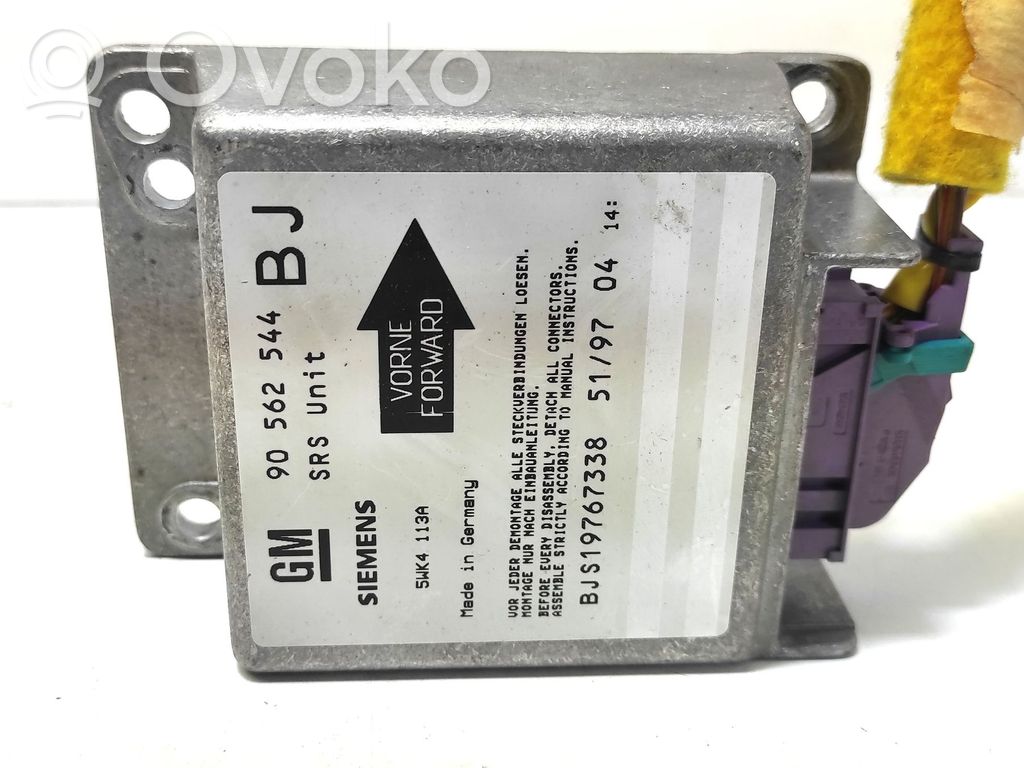 Opel Astra G Airbag control unit/module 