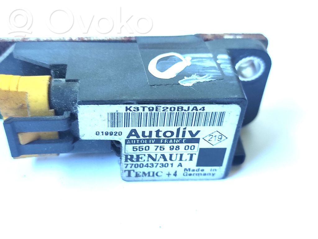 Renault Megane I Airbagsensor Crashsensor Drucksensor 