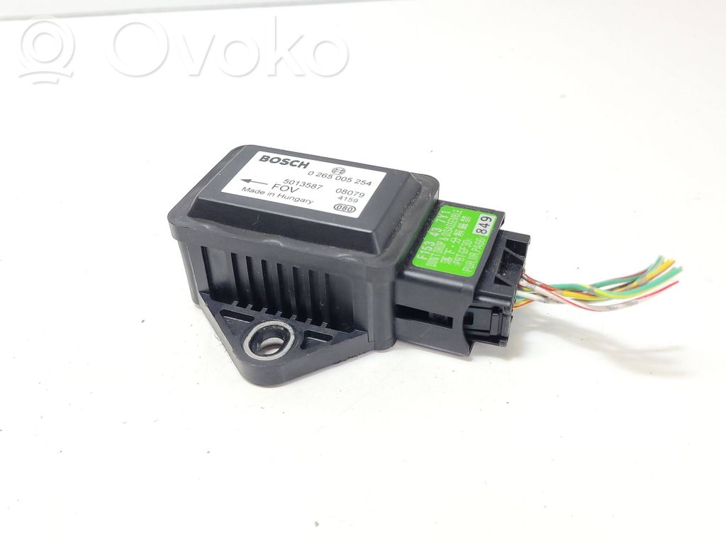 ESP acceleration yaw rate sensor   5013587,0265005254,08079