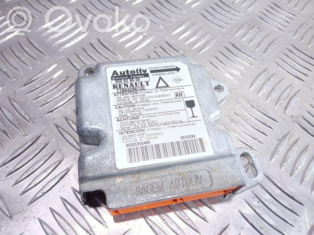 Renault Laguna I Airbag control unit/module 