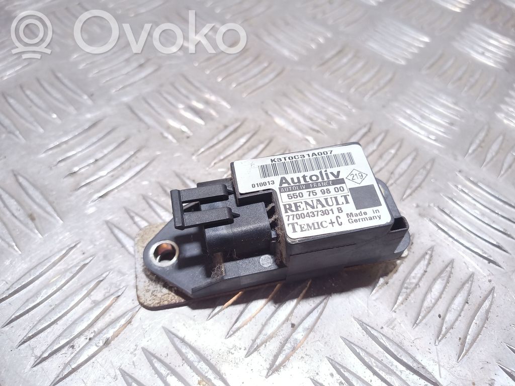 Renault Scenic I Airbagsensor Crashsensor Drucksensor 