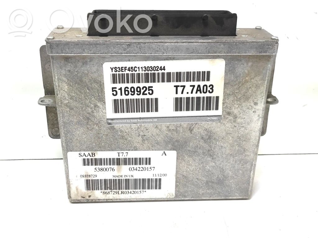 Saab 9-5 Engine control unit/module 