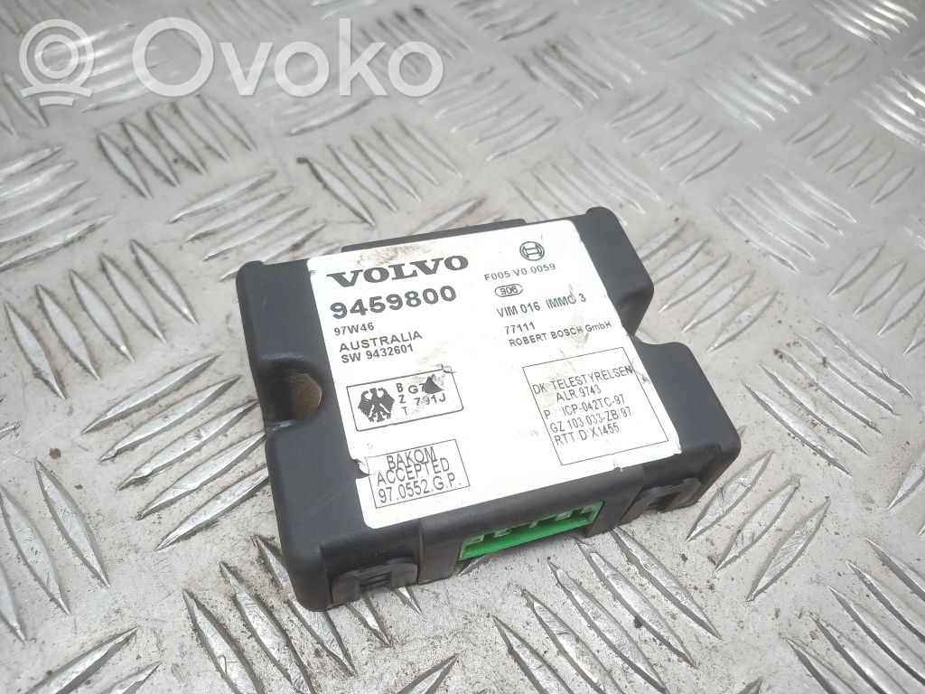 Volvo S70  V70  V70 XC Imobilaizera vadības bloks 