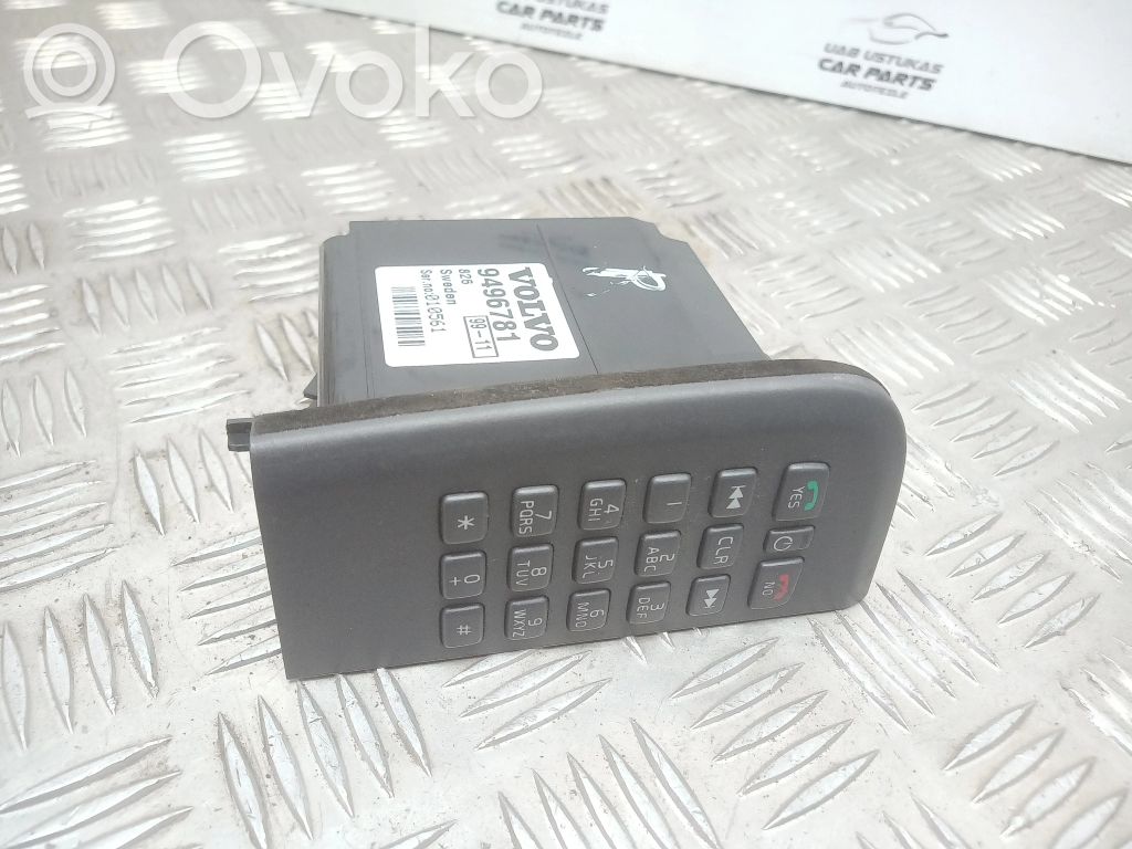 Volvo S80 Phone keyboard 