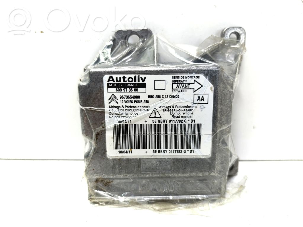Citroen C3 Picasso Airbag control unit/module 
