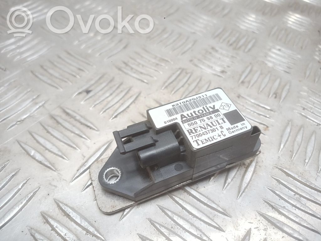 Renault Scenic I Airbagsensor Crashsensor Drucksensor 