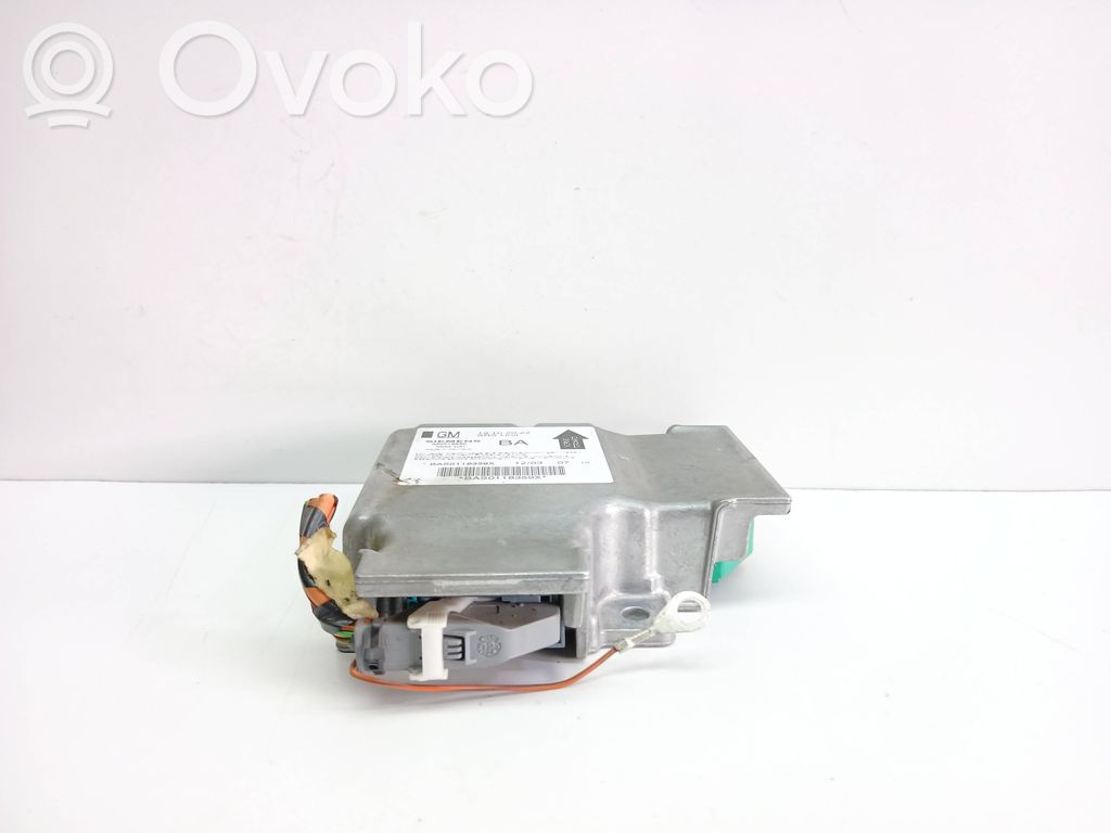 Opel Vectra C Airbag control unit/module 