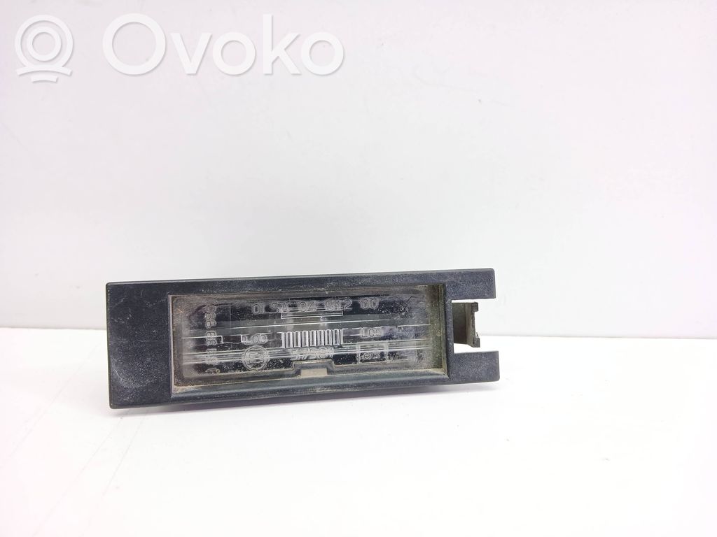 Opel Vectra C Rekisterikilven valo 