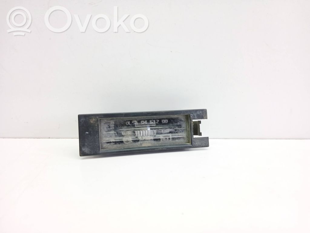 Opel Vectra C Rekisterikilven valo 
