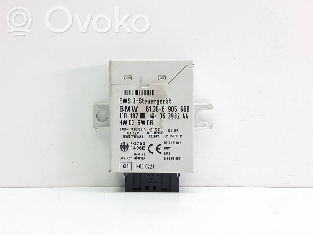 BMW 5 E39 Immobilizer control unit/module 