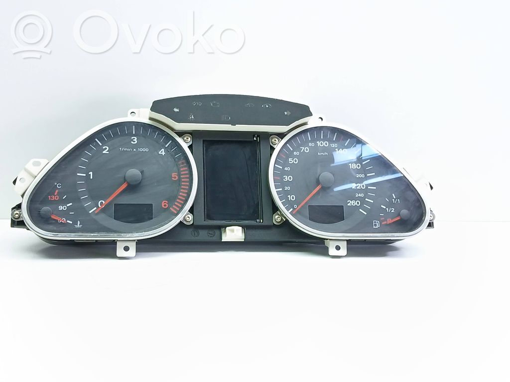 Audi A6 S6 C6 4F Speedometer (instrument cluster) 