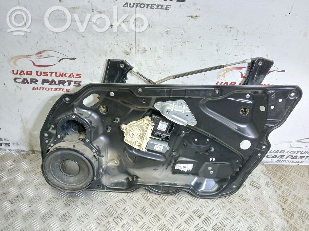 Volkswagen PASSAT B6 Regulador de puerta delantera con motor
