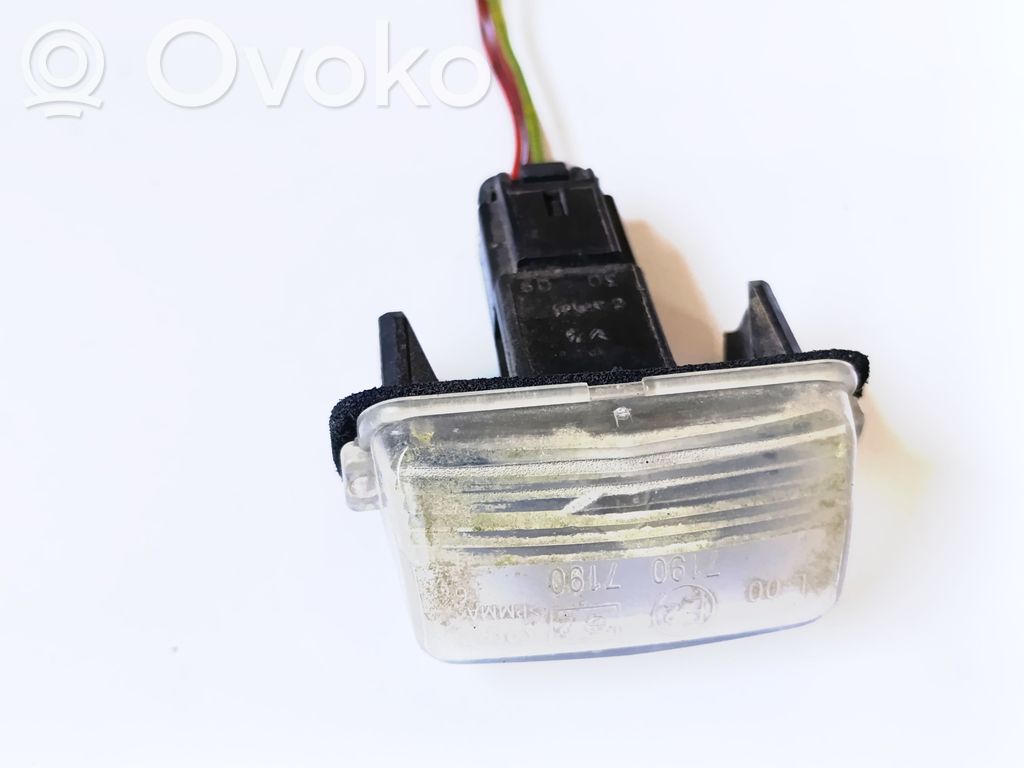Citroen Xsara Picasso Number plate light 