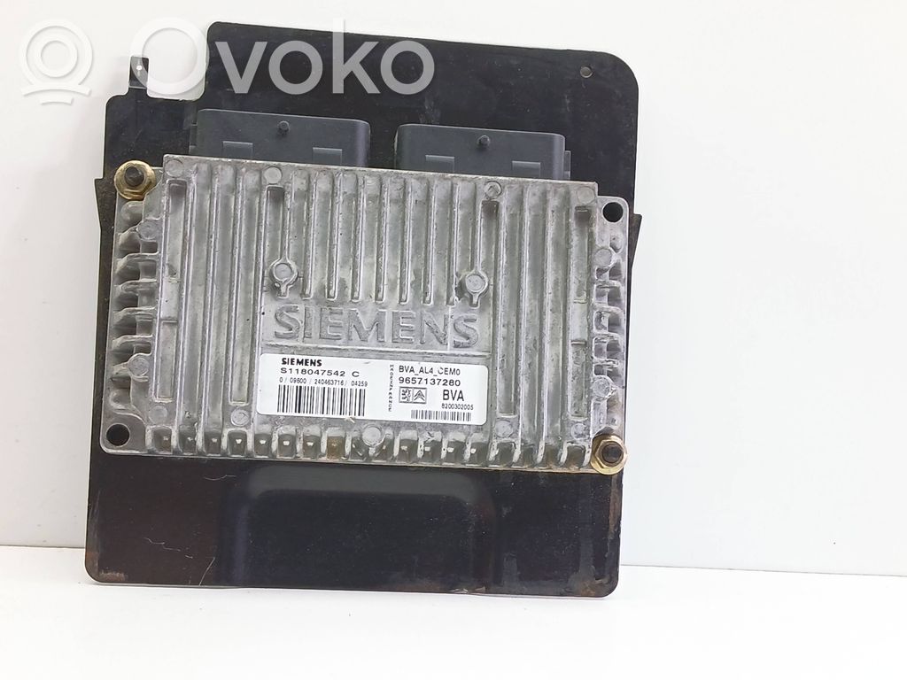 Peugeot 206 Engine control unit/module 