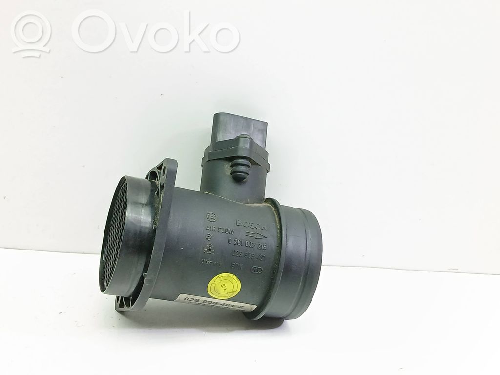 Przepływomierz masowy powietrza MAF   028906461X,0986284101,0281002217