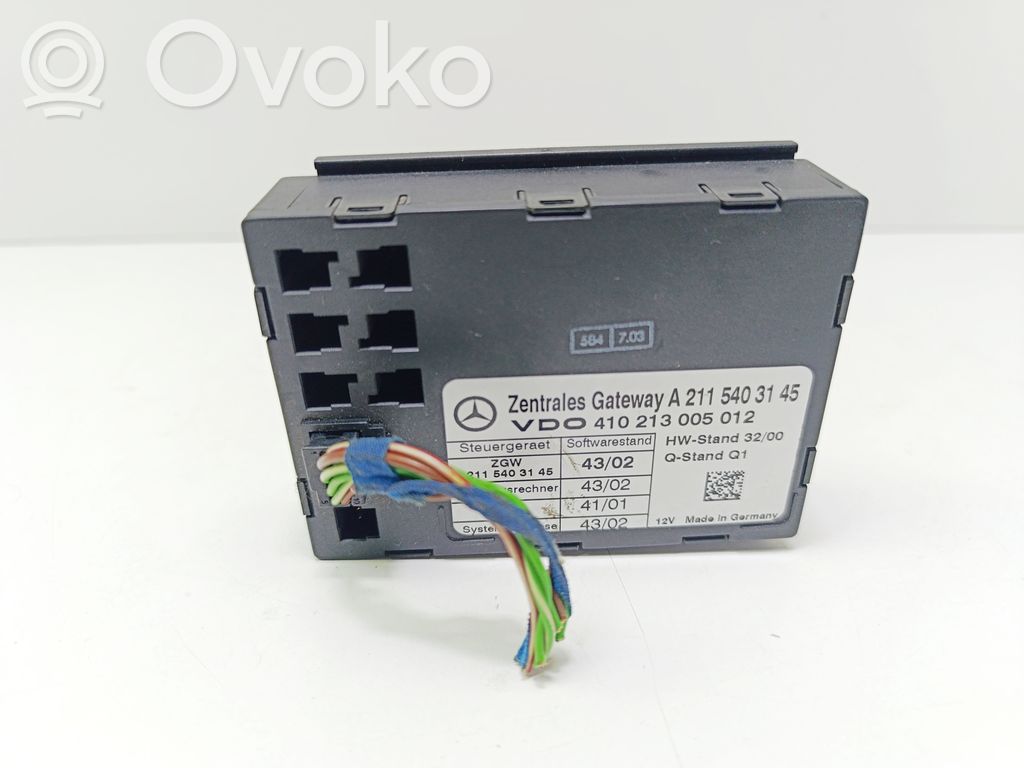 Modulo di controllo accesso   A2115403145