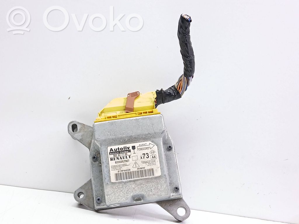 Renault Vel Satis Module de contrôle airbag 