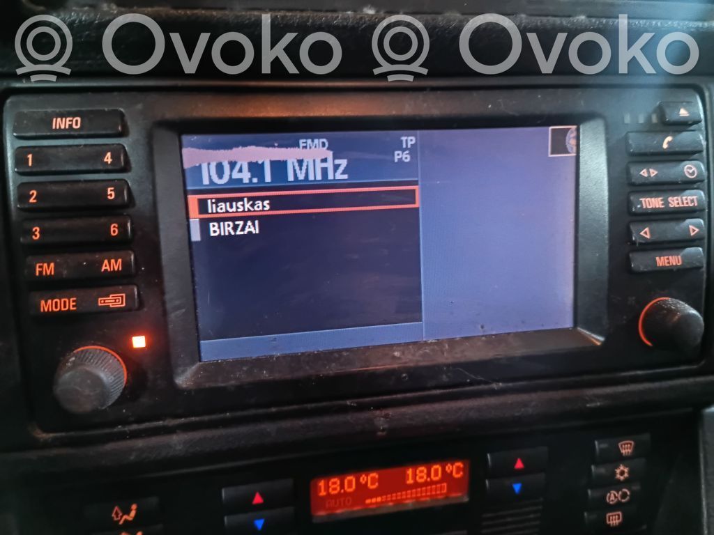 BMW 5 E39 Radio/CD/DVD/GPS head unit 