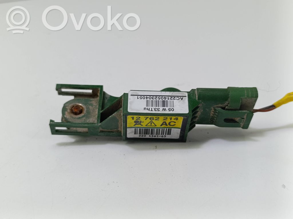 Saab 9-3 Ver2 Airbag deployment crash/impact sensor 