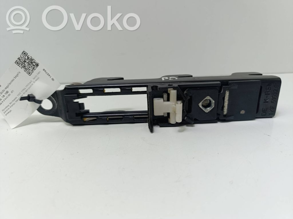 Saab 9-3 Ver2 Riel de ajuste del cinturón de seguridad