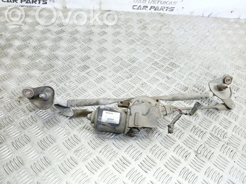 Toyota Avensis T250 Tiranti e motorino del tergicristallo anteriore