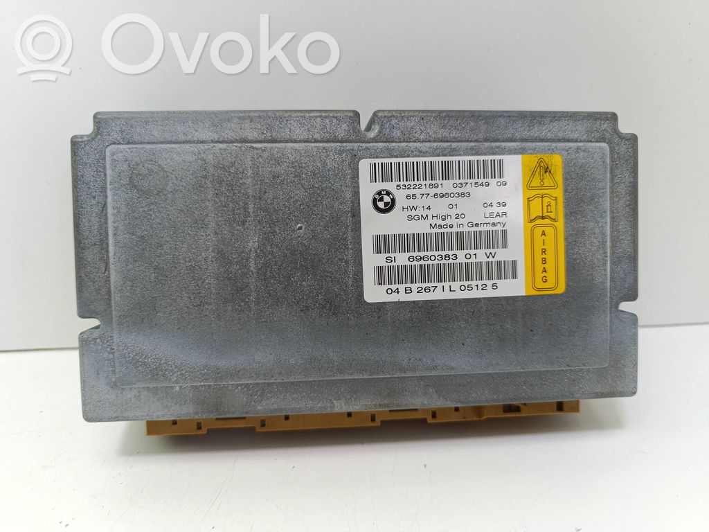 BMW 5 E60 E61 Airbagsteuergerät 