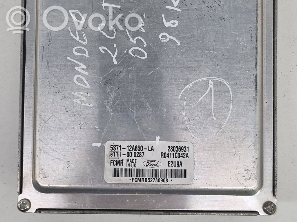 Engine control unit/module   5S7112A650LA