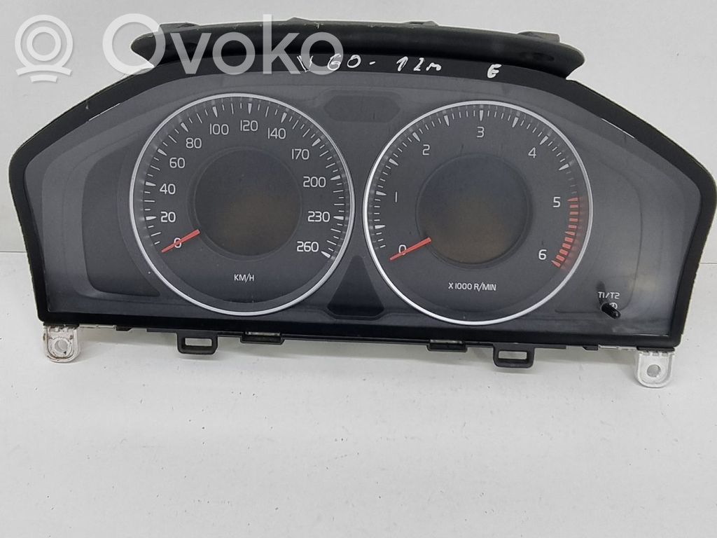 Speedometer (instrument cluster)   31343323AA,69799560U
