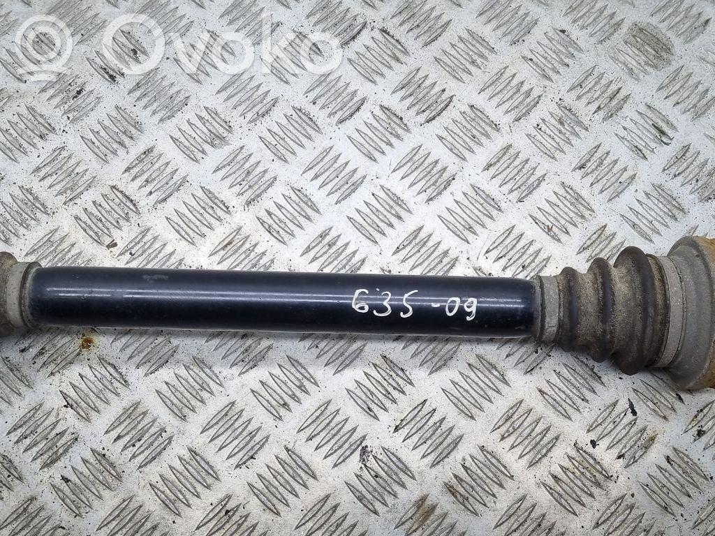 Rear driveshaft