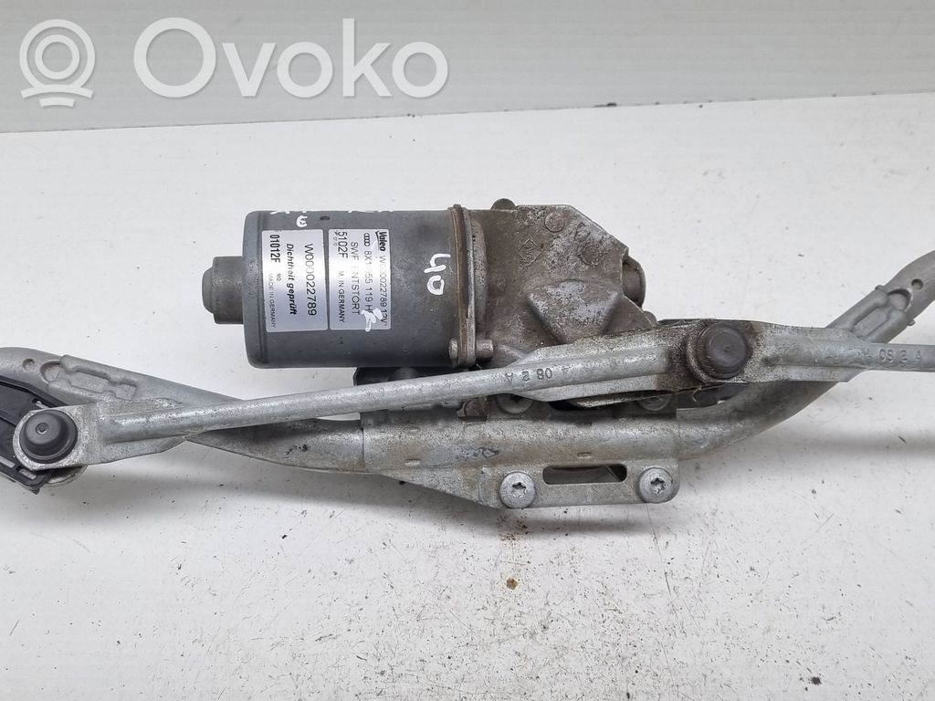 Audi A1 Front wiper linkage and motor 