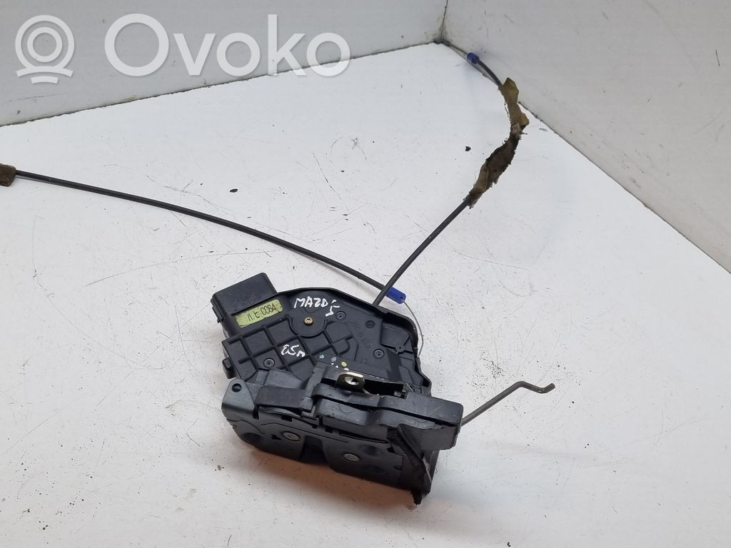 Mazda 5 Front door lock 