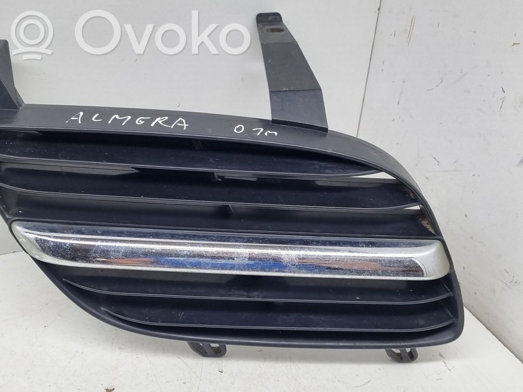Nissan Almera N16 Front bumper upper radiator grill 