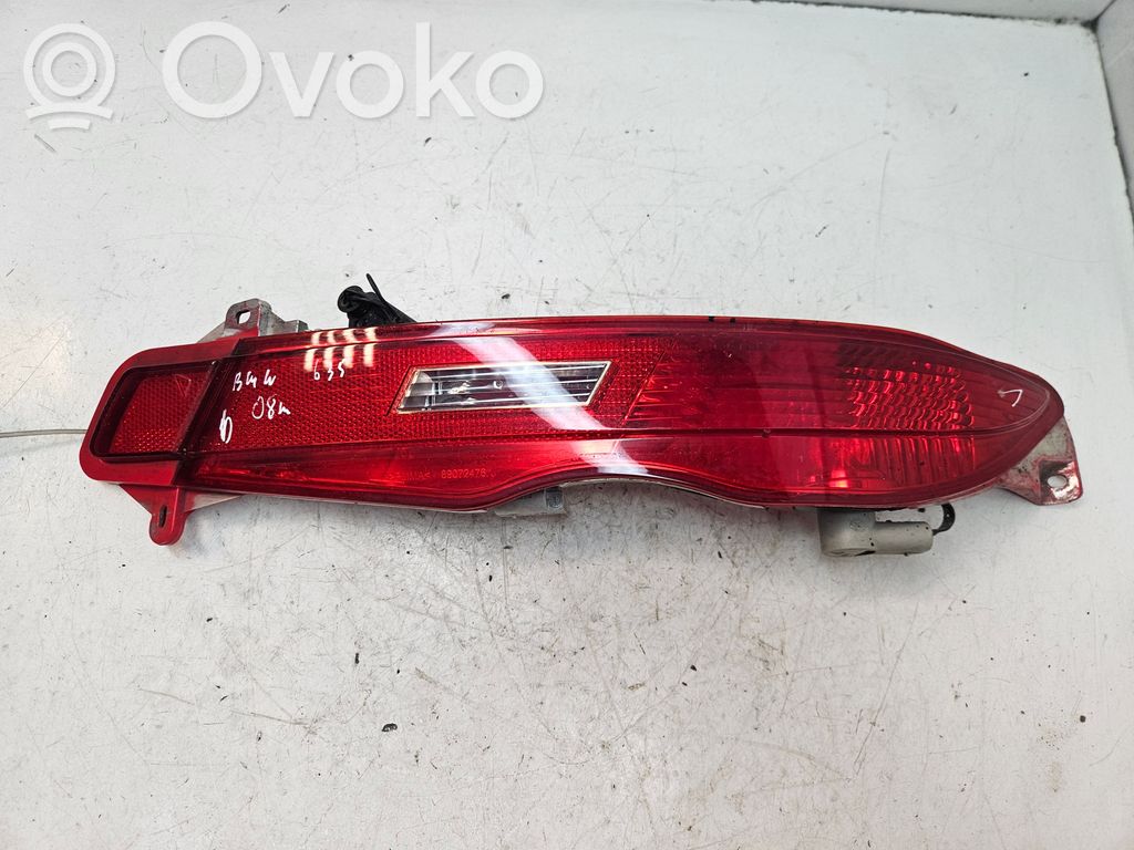 BMW 6 E63 E64 Luz del parachoques trasero 