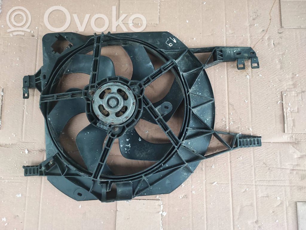 Renault Trafic II (X83) Elektrisks radiatoru ventilators 
