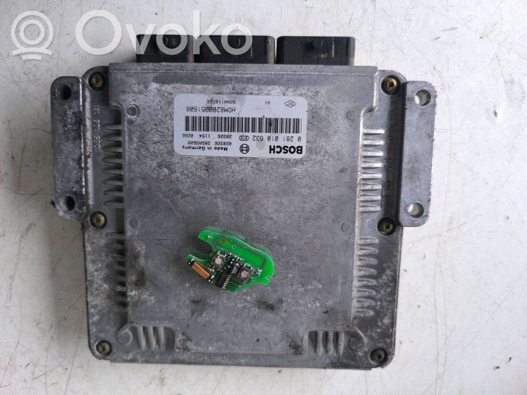 Engine control unit/module   8200118526,28SA5609,0281010632,8200051608