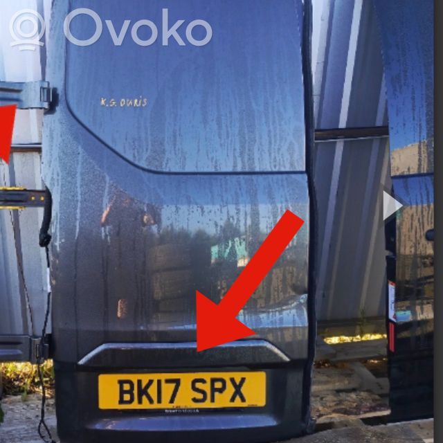 Ford Transit Custom Galinio dangčio numerio apšvietimo juosta 