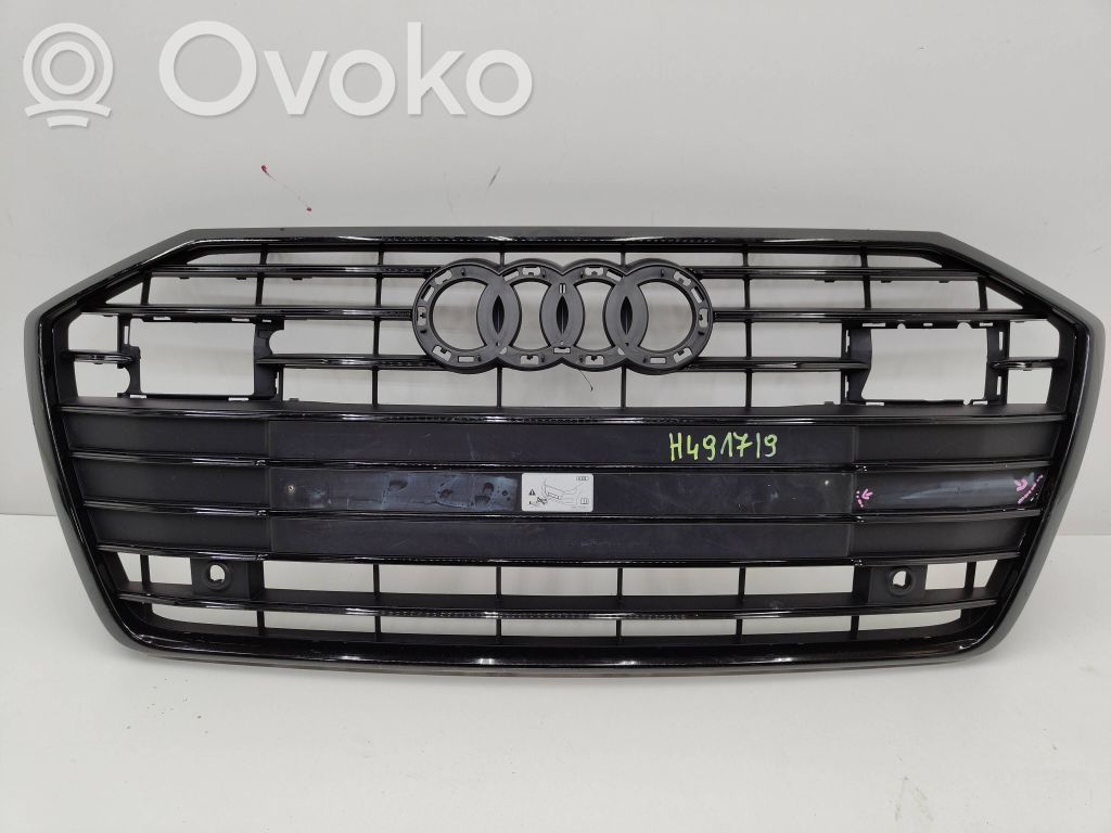 Audi A6 S6 C8 4K Etupuskurin ylempi jäähdytinsäleikkö 
