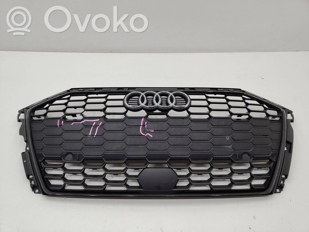 Audi A3 8Y Grille calandre supérieure de pare-chocs avant 
