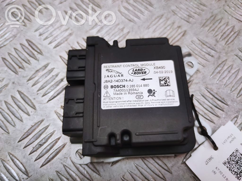 Jaguar I-Pace Airbag control unit/module 