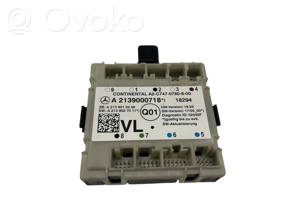 Mercedes-Benz E W238 Door control unit/module 