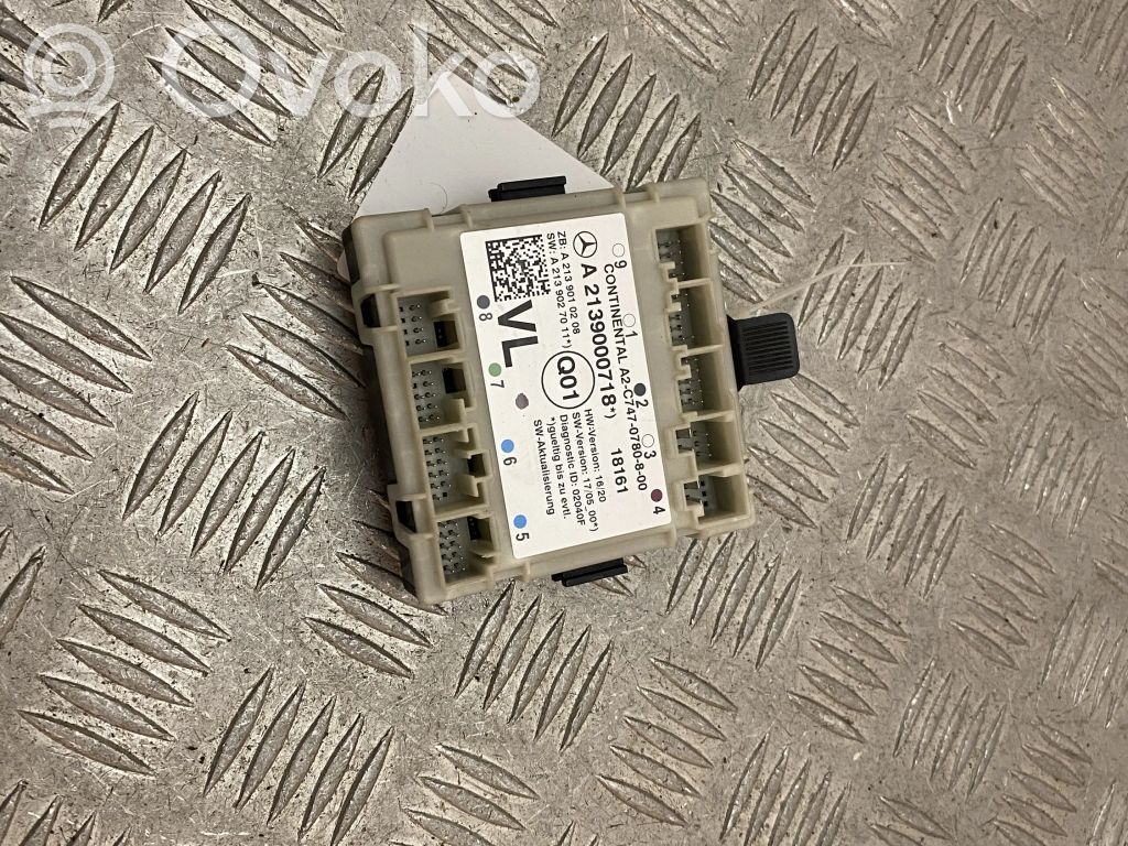 Mercedes-Benz E W213 Door control unit/module 