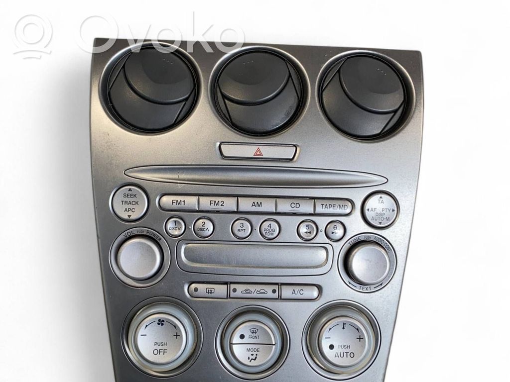Mazda 6 Unidad delantera de radio/CD/DVD/GPS 