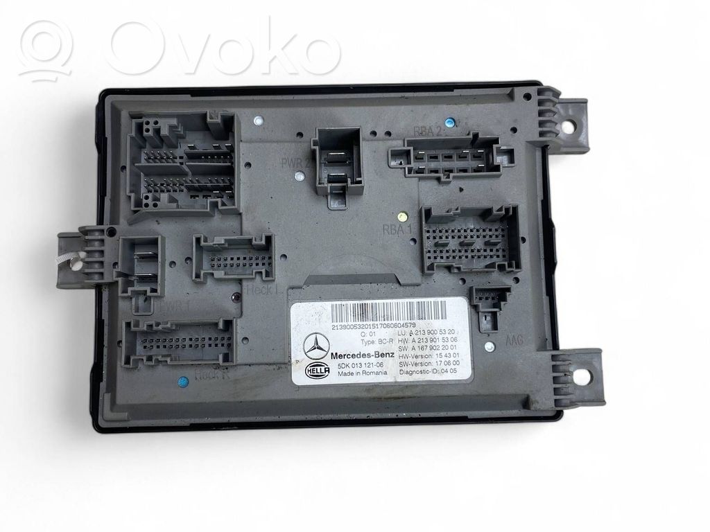 Mercedes-Benz E W213 SAM control unit 
