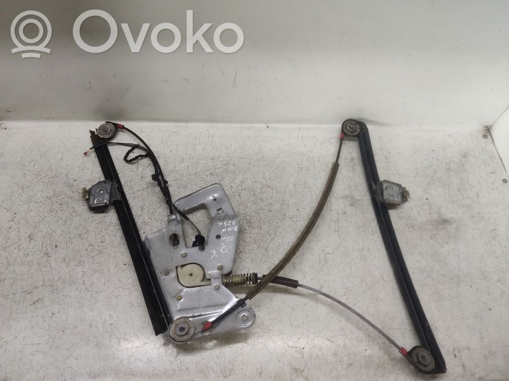 Front door window regulator with motor