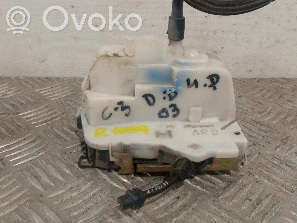 Citroen C3 Front door lock 