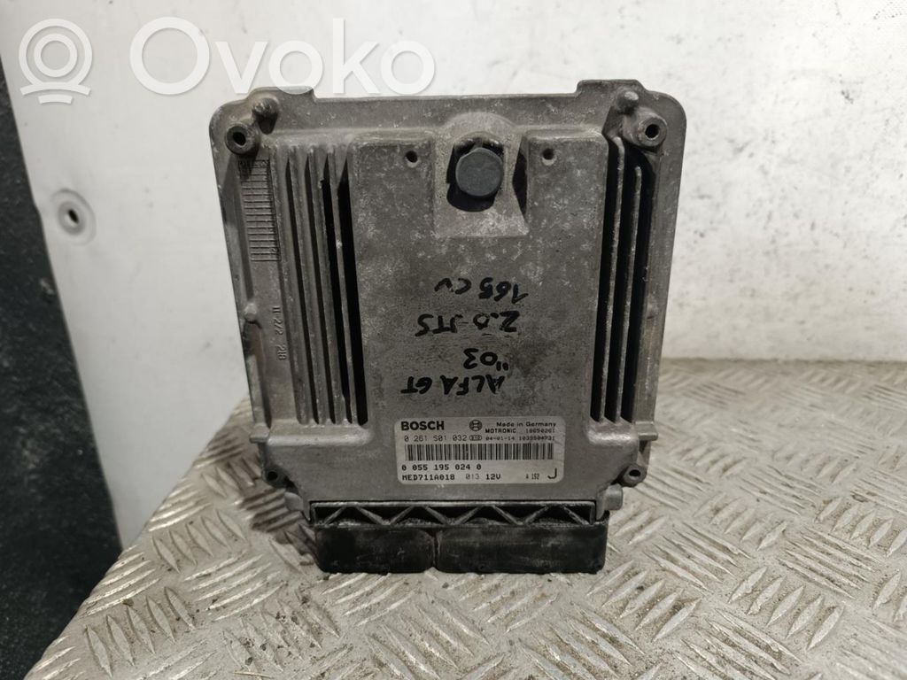 Alfa Romeo GT Engine control unit/module ECU 