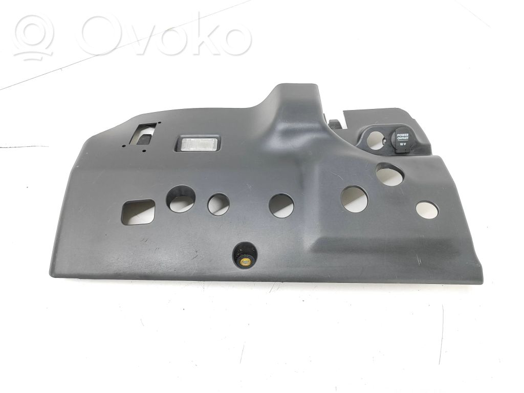 Porsche Cayenne (92A) Rivestimento pannello inferiore del cruscotto 