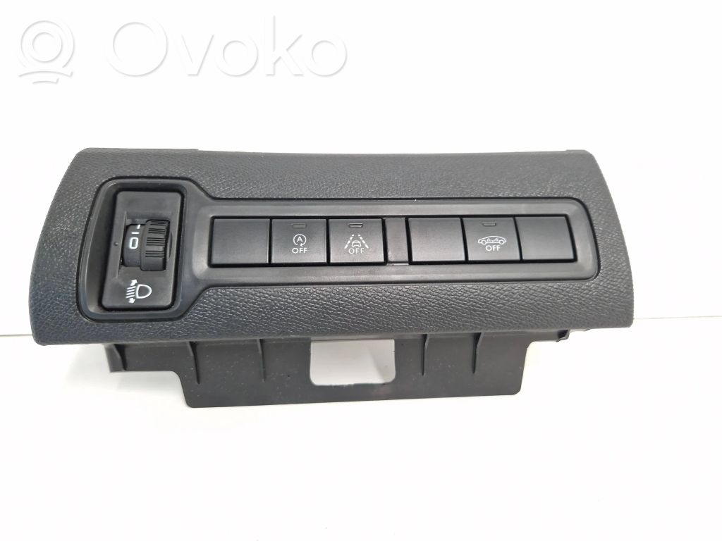 Peugeot 308 Headlight level height control switch 