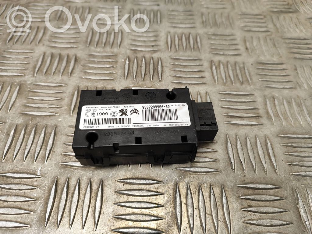 Citroen C4 II Sterownik / Moduł kontroli ciśnienia w oponach 